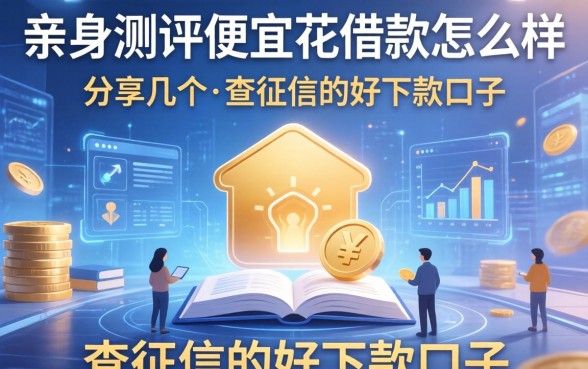 亲身测评便宜花借款怎么样，分享几个不查征信的好下款口子