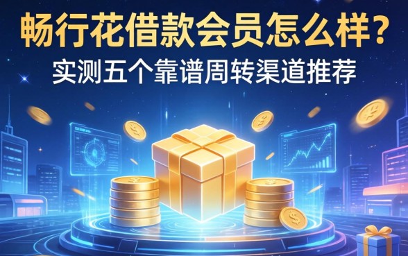畅行花借款会员怎么样？实测五个靠谱周转渠道推荐