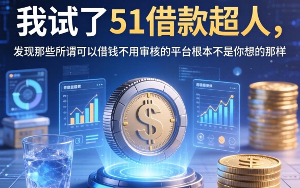我试了51借款超人，发现那些所谓可以借钱不用审核的平台根本不是你想的那样