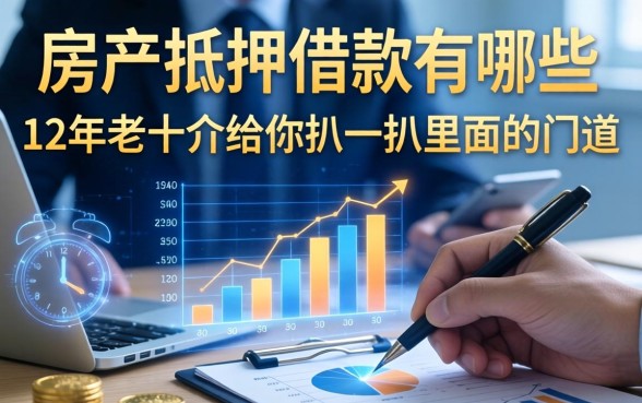 房产抵押借款有哪些流程？12年老中介给你扒一扒里面的门道