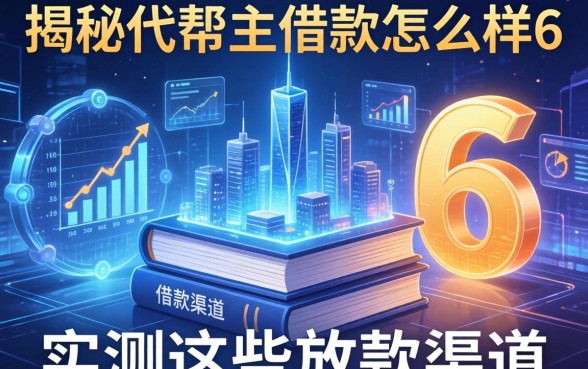 揭秘代帮主借款怎么样6，实测这些放款渠道