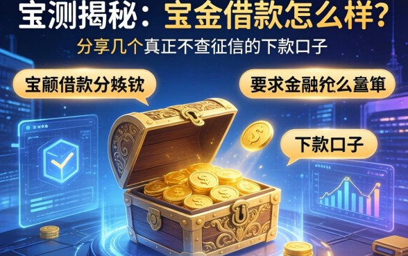 实测揭秘：宝盒借款怎么样？分享几个真正不查征信的下款口子