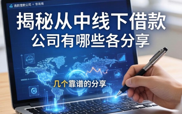 揭秘从化线下借款公司有哪些，整理了几个靠谱的分享