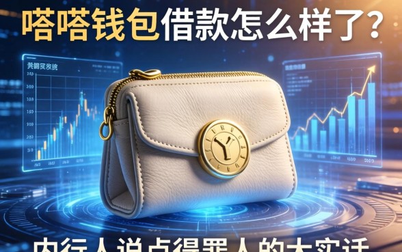 嗒嗒钱包借款怎么样了？内行人说点得罪人的大实话