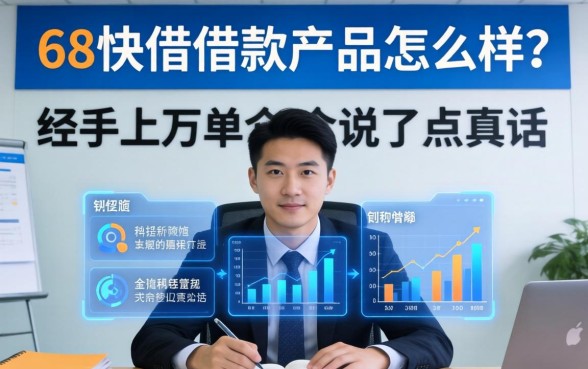 58快借借款产品怎么样？一个经手上万单的中介说了点真话