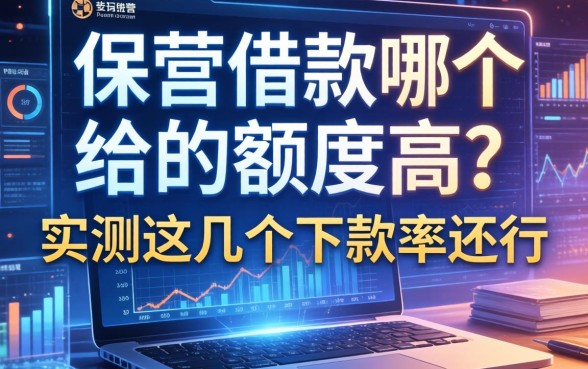 保单借款哪个给的额度高？实测这几个下款率还行