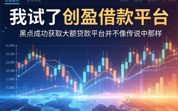 我试了创盈借款平台，发现黑户成功获取大额贷款的平台并不像传说中那样