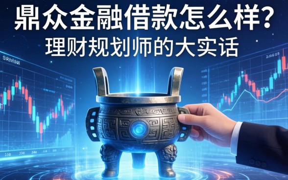 鼎众金融借款怎么样？一个理财规划师的大实话