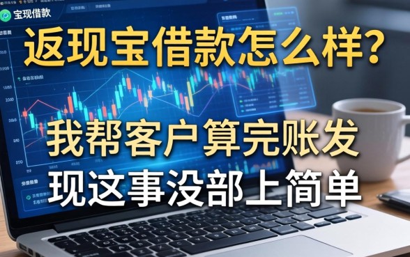返现宝借款怎么样？我帮客户算完账发现这事没那么简单