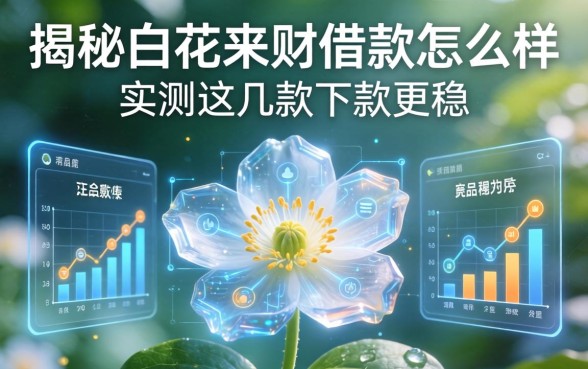 揭秘白花来财借款怎么样，实测这几款下款更稳