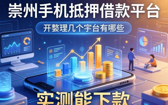 崇州手机抵押借款平台有哪些？整理几个实测能下款的