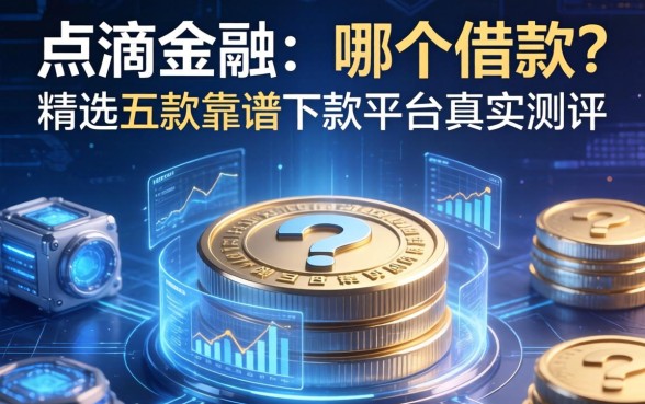 点滴金融属于哪个借款？精选五款靠谱下款平台真实测评