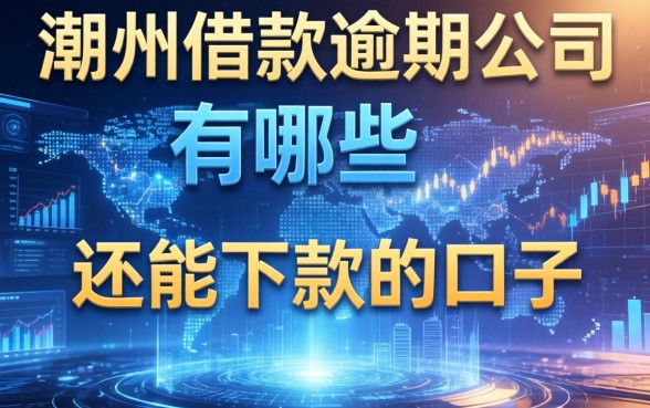 潮州借款逾期公司有哪些？整理出这些还能下款的口子
