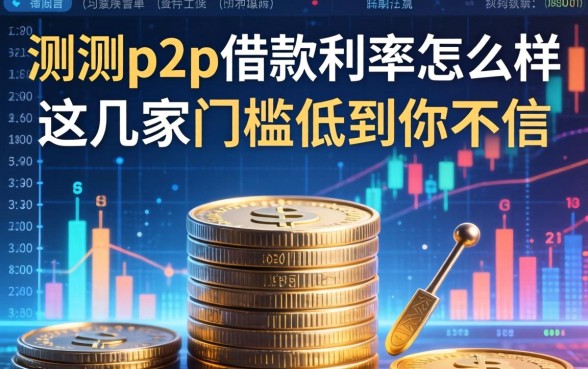 实测p2p借款利率怎么样，这几家门槛低到你不信
