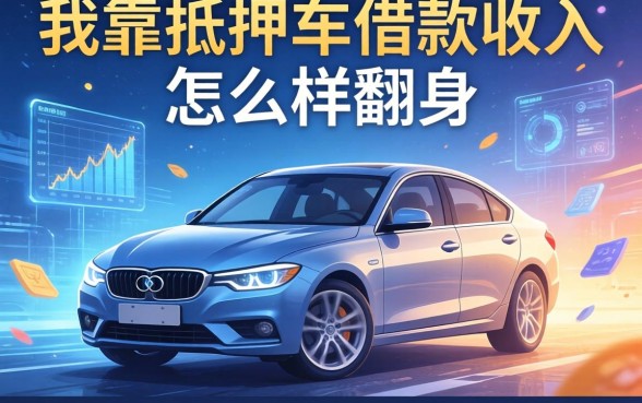 我靠抵押车借款收入怎么样翻身，却发现有逾期借款容易通过的软件才是救命稻草