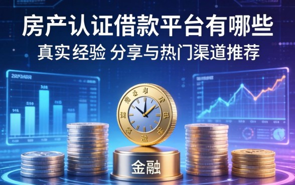 房产认证借款平台有哪些？真实经验分享与热门渠道推荐