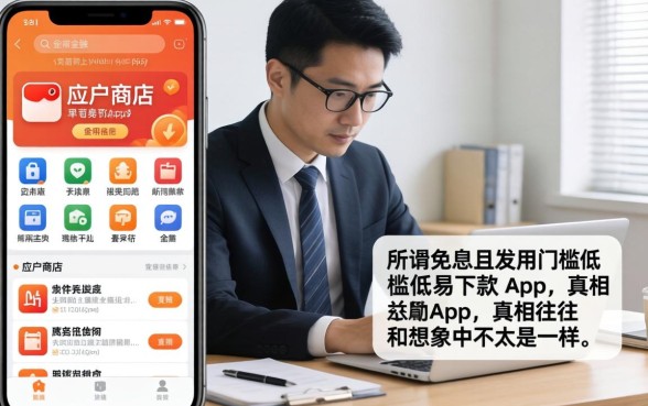 我翻遍了手机应用商店，发现所谓免息且门槛低易下款的app，真相往往和想象中不太一样