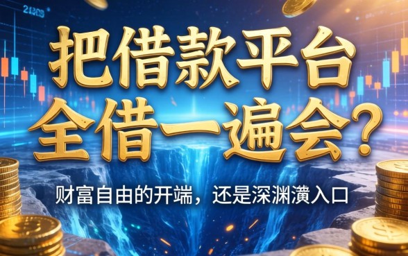 把借款平台全借一遍会怎么样？是财富自由的开端，还是深渊的入口？