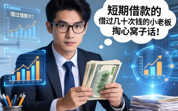 短期借款的特点有哪些？一个借过几十次钱的小老板掏心窝子话