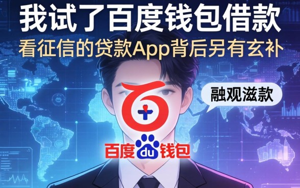 我试了百度钱包借款，发现不看征信的贷款app背后另有玄机