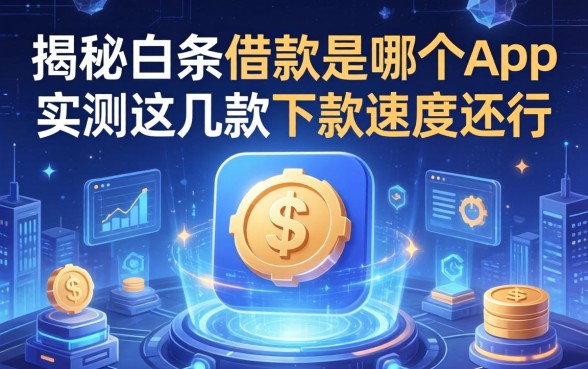 揭秘白条借款是哪个app，实测这几款下款速度还行