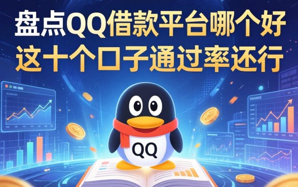 盘点qq的借款平台哪个好，这十个口子通过率还行