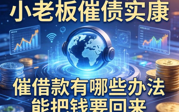 小老板催债实录：催借款有哪些办法能把钱要回来