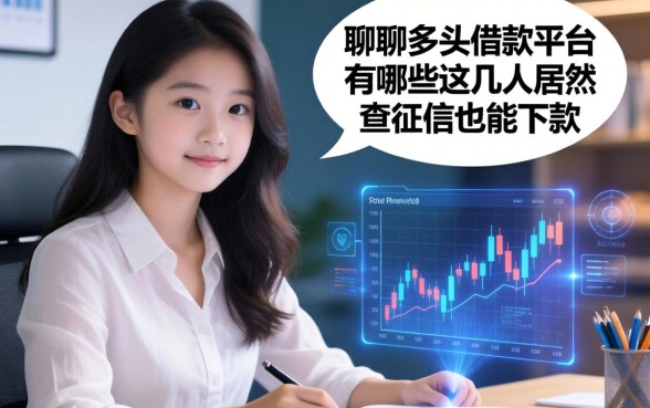 聊聊多头借款平台有哪些，这几家居然不查征信也能下款