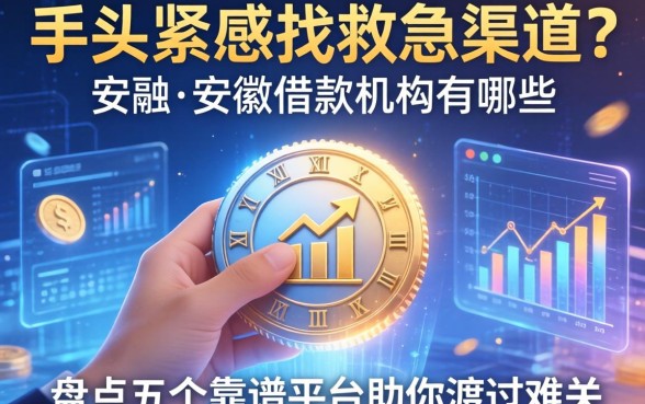 手头紧想找救急渠道？安徽借款机构有哪些？盘点五个靠谱平台助你渡过难关