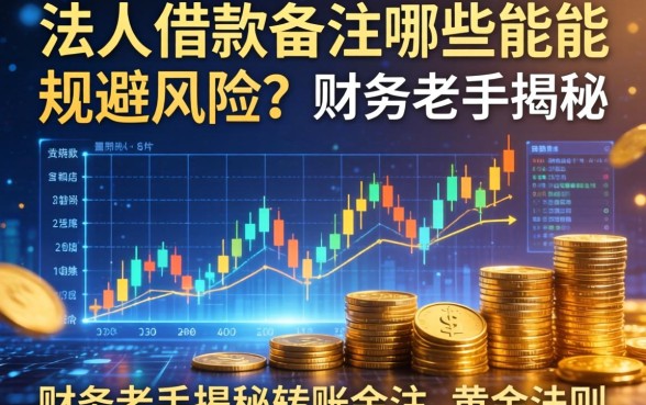 法人借款备注哪些能规避风险？财务老手揭秘转账备注的黄金法则