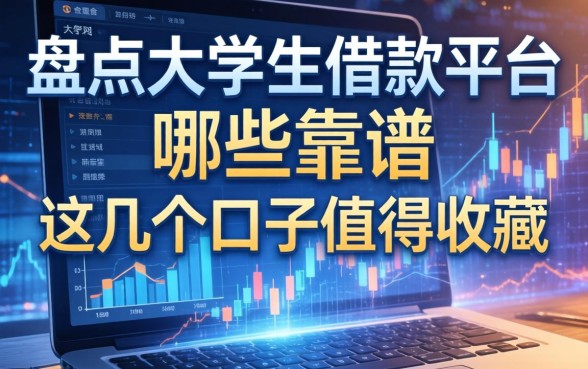 盘点大学生借款平台哪些靠谱，这几个口子值得收藏