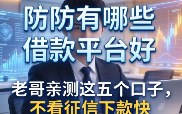 当涂有哪些借款平台好？老哥亲测这五个口子，不看征信下款快