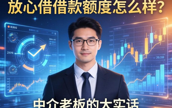 放心借借款额度怎么样？一个中介老板的大实话