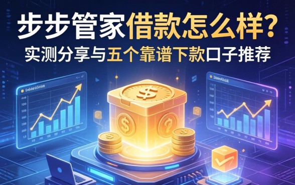 步步管家借款怎么样？实测分享与五个靠谱下款口子推荐