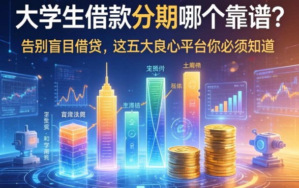 大学生借款分期哪个靠谱？告别盲目借贷，这五大良心平台你必须知道