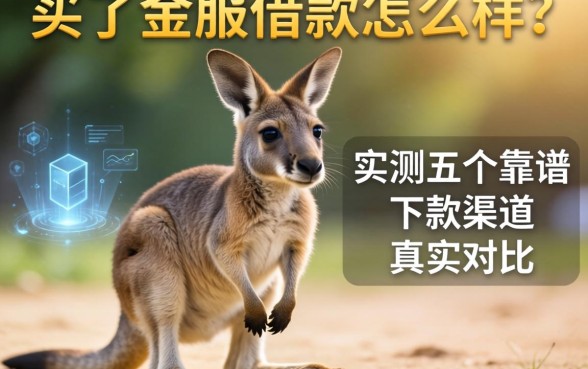 袋鼠金服借款怎么样？实测五个靠谱下款渠道真实对比