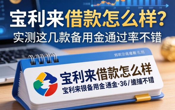 宝利来借款怎么样？实测这几款备用金通过率不错