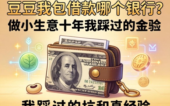 豆豆钱包借款哪个银行？做小生意十年，我踩过的坑和真经验
