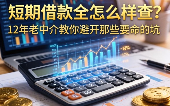 短期借款要怎么样查？12年老中介教你避开那些要命的坑
