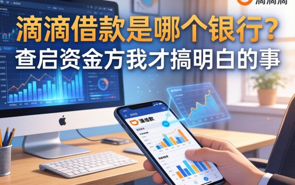 滴滴借款是哪个银行的？查完资金方我才搞明白这事