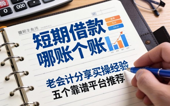 短期借款写哪个账本？老会计分享实操经验与五个靠谱平台推荐