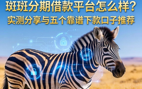 斑马分期借款平台怎么样？实测分享与五个靠谱下款口子推荐