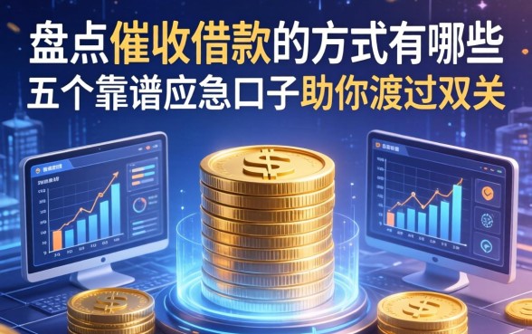 盘点催收借款的方式有哪些，五个靠谱应急口子助你渡过难关