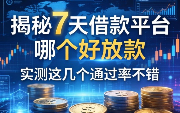 揭秘7天借款平台哪个好放款，实测这几个通过率不错