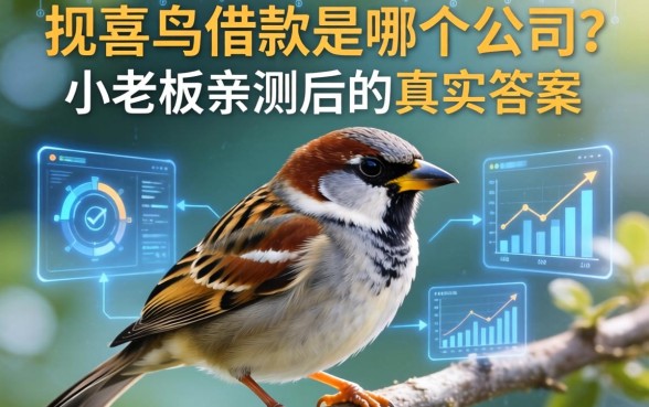 报喜鸟借款是哪个公司？小老板亲测后的真实答案