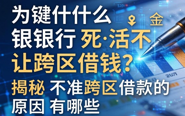 为什么银行死活不让跨区借钱？揭秘不准跨区借款的原因有哪些