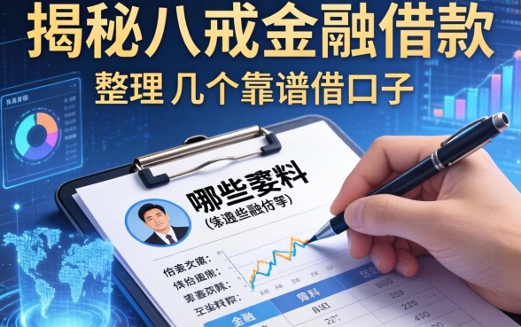 揭秘八戒金融借款要哪些资料，整理了几个靠谱的口子