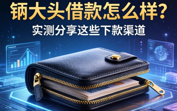 大头钱包借款怎么样？实测分享这些下款渠道