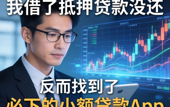我借了抵押贷款没还，反而找到了必下的小额贷款app