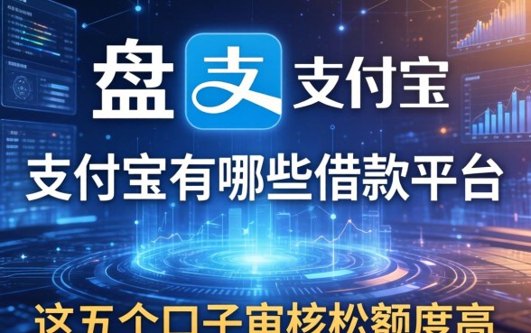 盘点2支付宝有哪些借款平台，这五个口子审核松额度高